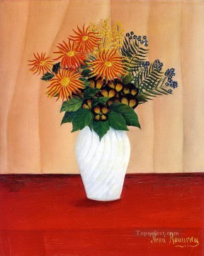 アンリ・ルソー Painting - 花の花束 アンリ・ルソー ポスト印象派 素朴な原始主義